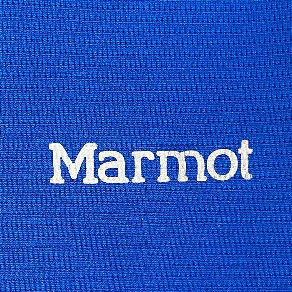 Marmot | Blue ThermalClime Sport Long Sleeve Crew - Picture 9 of 11